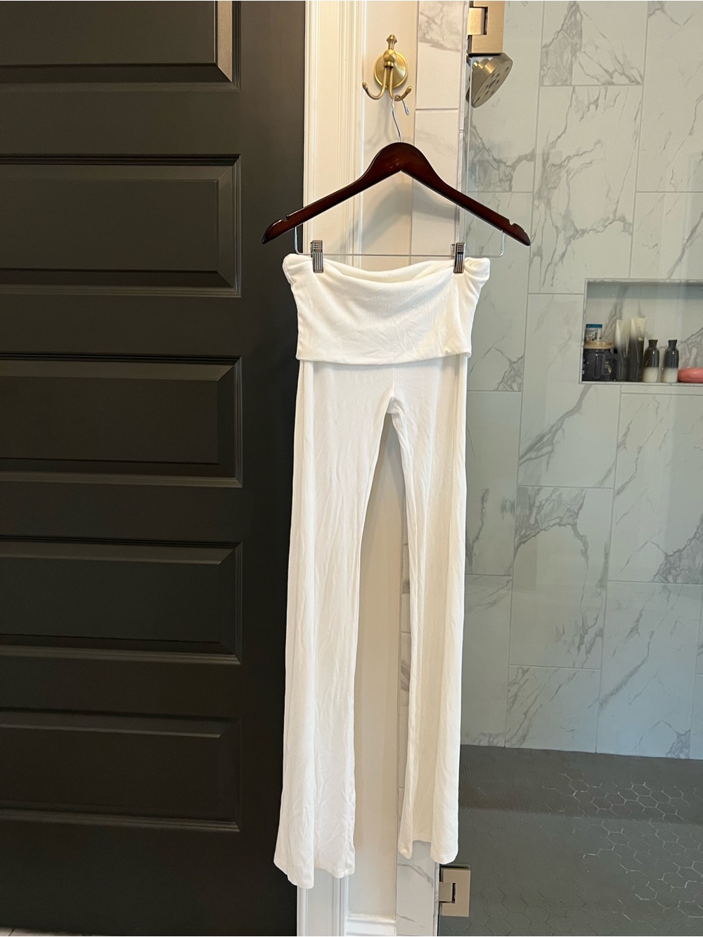 SKIMS Kim Kardashian Women's Medium Soft Lounge Fold Over Pants
